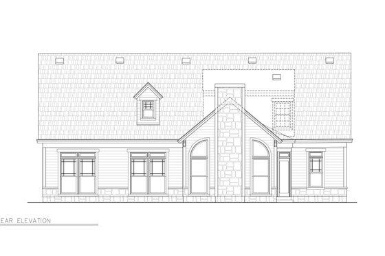 Exterior - Other Elevation 1 for Cottage House Plan #119-479 - 3 bed, 2.5 bath