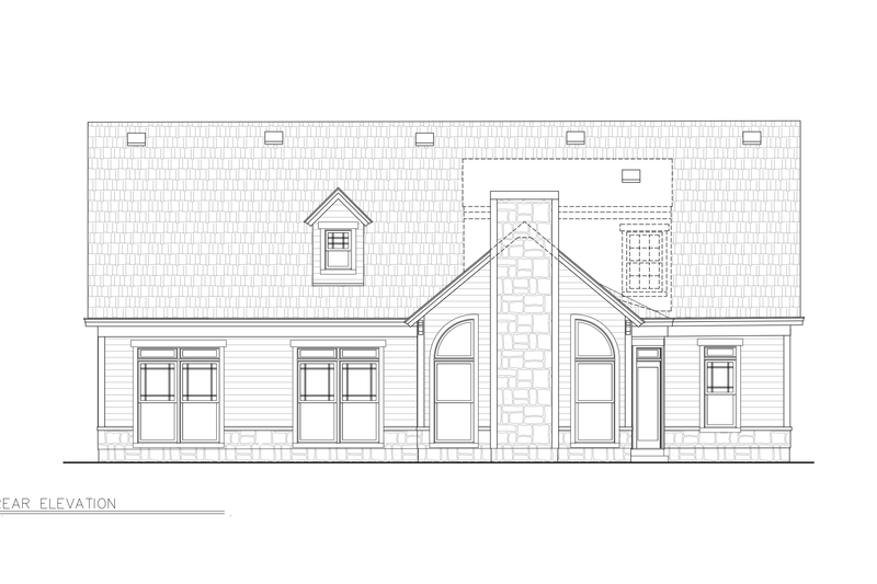 Architectural House Design - Exterior - Other Elevation 1 for Cottage House Plan #119-479 - 3 bed, 2.5 bath