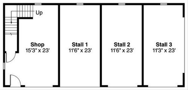 Dream House Plan - Country Floor Plan - Main Floor Plan #124-787