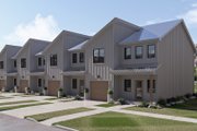 Modern Style House Plan - 3 Beds 2.5 Baths 1701 Sq/Ft Plan #455-689 Exterior 