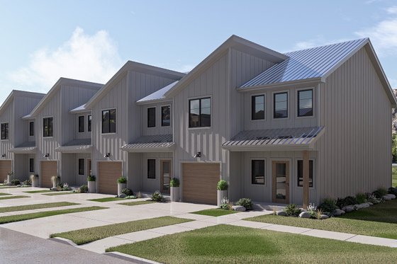 Exterior - Other Elevation 2 for Modern House Plan #455-689 - 3 bed, 2.5 bath