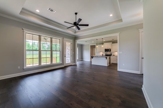 Interior - Family Room 1 for Ranch House Plan #430-182 - 4 bed, 2 bath