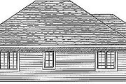 Traditional Style House Plan - 3 Beds 2 Baths 1481 Sq/Ft Plan #70-133 