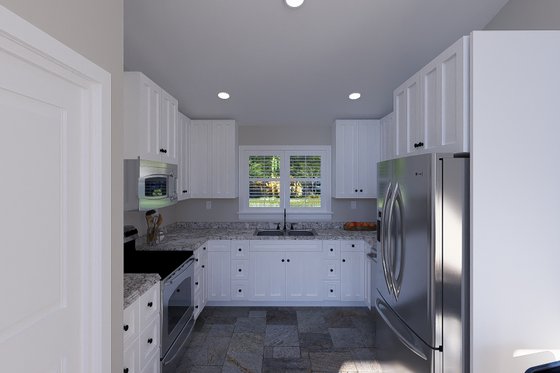 Interior - Kitchen for Modern House Plan #1060-324 - 2 bed, 1 bath