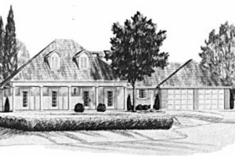 Cottage Style House Plan - 3 Beds 2 Baths 1597 Sq/Ft Plan #36-275