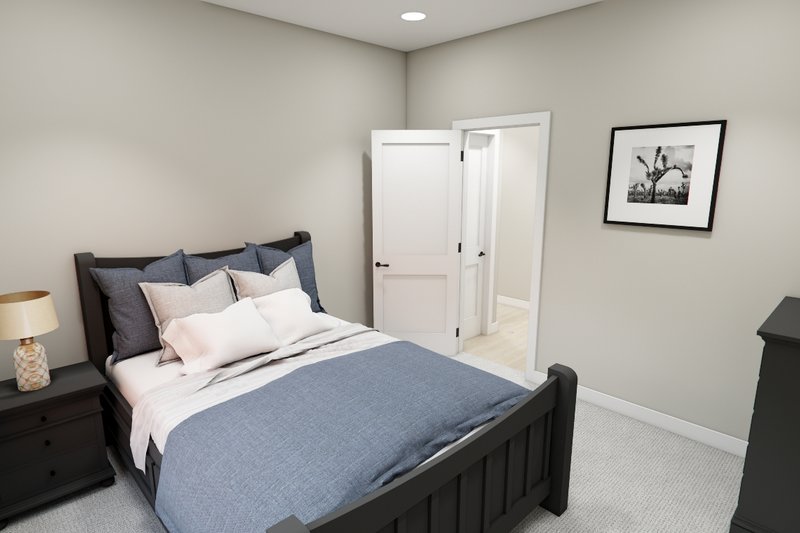 House Design - Interior - Bedroom 3 for Craftsman House Plan #51-1403 - 3 bed, 2 bath
