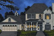 Traditional Style House Plan - 5 Beds 2.5 Baths 2098 Sq/Ft Plan #40-385 