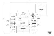 Farmhouse Style House Plan - 3 Beds 2 Baths 1430 Sq/Ft Plan #933-18 
