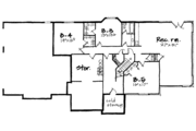 European Style House Plan - 5 Beds 3.5 Baths 4792 Sq/Ft Plan #308-245 