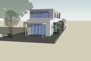 Modern Style House Plan - 4 Beds 2.5 Baths 2820 Sq/Ft Plan #496-27 