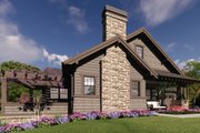 Craftsman Style House Plan - 5 Beds 5 Baths 4633 Sq/Ft Plan #1069-39 Exterior 