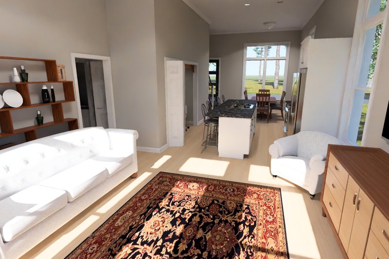Dream House Plan - Interior - Family Room 2 for Modern House Plan #513-2477 - 3 bed, 3 bath
