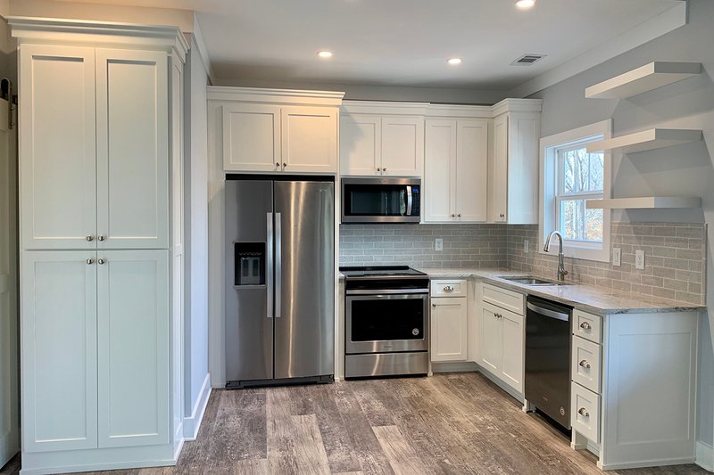 Architectural House Design - Interior - Kitchen for Country House Plan #437-98 - 2 bed, 1 bath