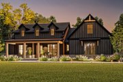 Farmhouse Style House Plan - 3 Beds 3 Baths 2473 Sq/Ft Plan #119-448 