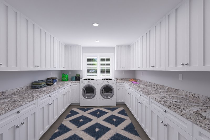 Home Plan - Interior - Laundry 1 for Craftsman House Plan #1060-263 - 4 bed, 2.5 bath