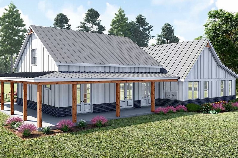 Dream House Plan - Exterior - Other Elevation 5 for Farmhouse House Plan #932-1169 - 3 bed, 2.5 bath