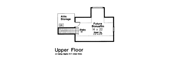 Architectural House Design - Country Floor Plan - Other Floor Plan #310-240