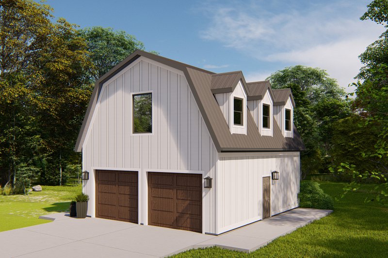 Architectural House Design - European Exterior - Front Elevation Plan #1060-165