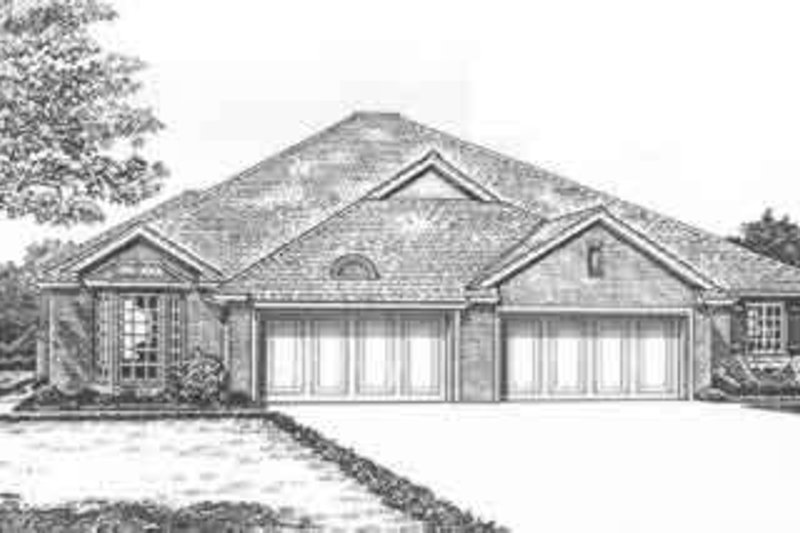 Traditional Style House Plan - 3 Beds 2 Baths 3994 Sq/Ft Plan #310-473