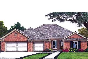 Traditional Exterior - Front Elevation Plan #310-690