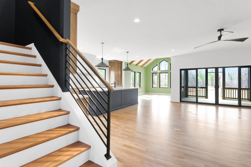Dream House Plan - Interior - Family Room for Contemporary House Plan #1080-32 - 5 bed, 4.5 bath