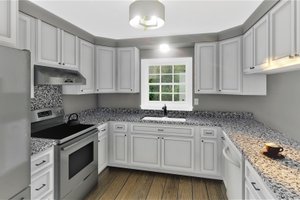 Interior - Kitchen for European House Plan #44-132 - 2 bed, 2 bath