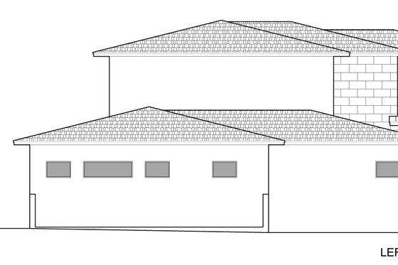 Exterior - Other Elevation for Contemporary House Plan #1058-215 - 5 bed, 4.5 bath