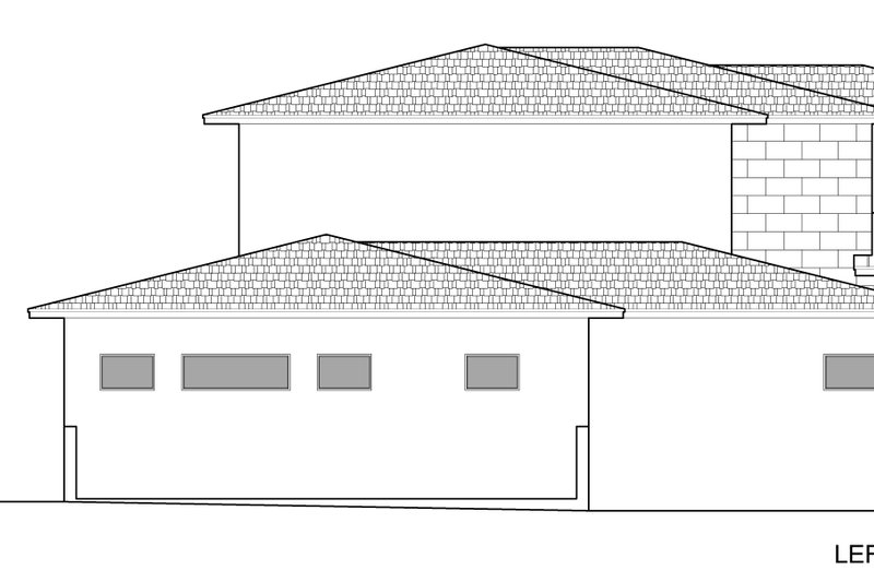 Dream House Plan - Exterior - Other Elevation for Contemporary House Plan #1058-215 - 5 bed, 4.5 bath
