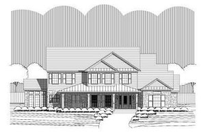 Traditional Exterior - Front Elevation Plan #411-744