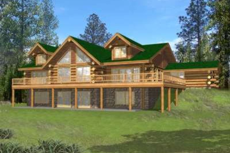 Home Plan - Modern Exterior - Front Elevation Plan #117-487