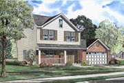 Traditional Style House Plan - 3 Beds 2.5 Baths 1677 Sq/Ft Plan #17-429 