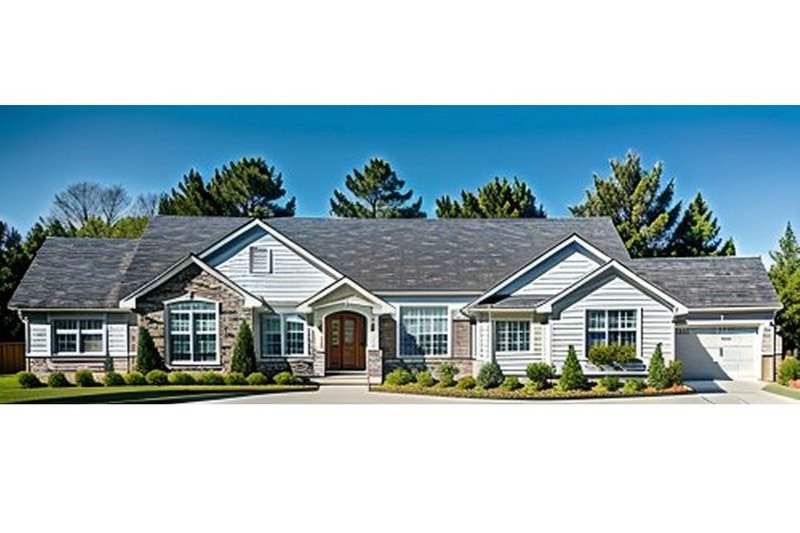 Home Plan - Traditional Exterior - Front Elevation Plan #58-182