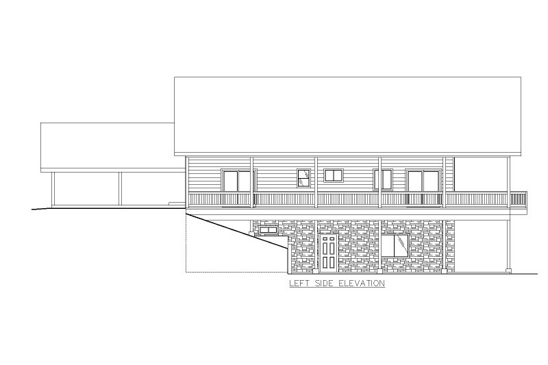 Dream House Plan - Exterior - Other Elevation for Craftsman House Plan #117-1021 - 2 bed, 3 bath