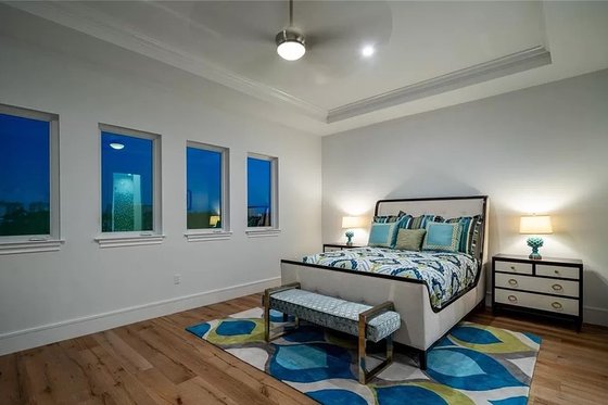 Interior - Bedroom for Beach House Plan #548-54 - 4 bed, 4.5 bath