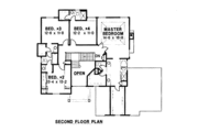 European Style House Plan - 4 Beds 3.5 Baths 2567 Sq/Ft Plan #67-111 