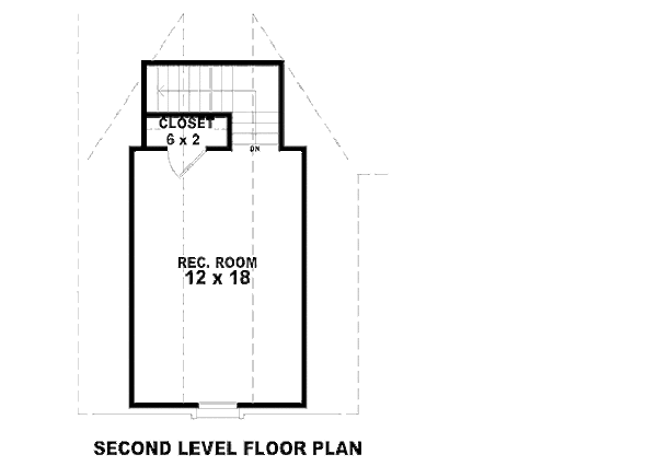European Floor Plan - Upper Floor Plan #81-13795