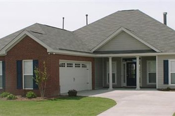 Exterior - Front Elevation for Traditional House Plan #63-159 - 3 bed, 2 bath