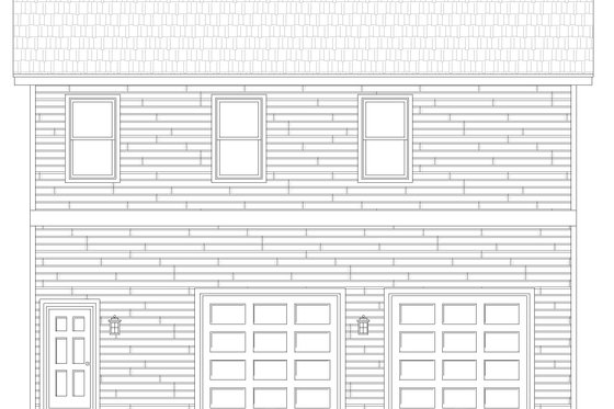Exterior - Front Elevation 3 for Contemporary House Plan #932-885 - 1 bed, 1 bath