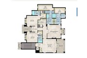 Contemporary Style House Plan - 5 Beds 6.5 Baths 6209 Sq/Ft Plan #548-61 
