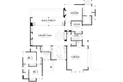 Modern Style House Plan - 3 Beds 2.5 Baths 2749 Sq/Ft Plan #48-497 