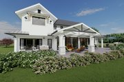 Farmhouse Style House Plan - 5 Beds 5.5 Baths 3978 Sq/Ft Plan #1101-2 