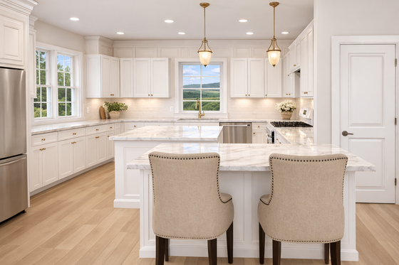 Interior - Kitchen 1 for Farmhouse House Plan #1109-29 - 2 bed, 2 bath