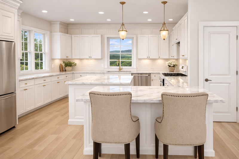 House Plan Design - Interior - Kitchen 1 for Farmhouse House Plan #1109-29 - 2 bed, 2 bath