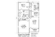 Cottage Style House Plan - 3 Beds 2.5 Baths 1994 Sq/Ft Plan #513-2279 