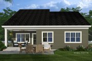 Bungalow Style House Plan - 3 Beds 3.5 Baths 2274 Sq/Ft Plan #51-1350 