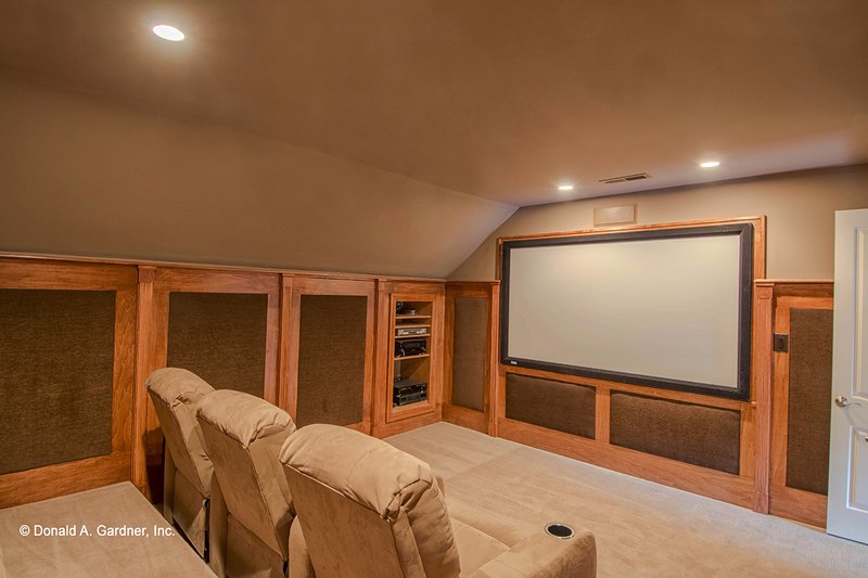 Home Plan - Optional Bonus Media Room