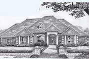 Traditional Style House Plan - 3 Beds 2.5 Baths 2606 Sq/Ft Plan #310-853 