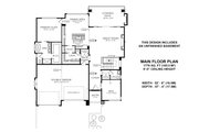 Modern Style House Plan - 2 Beds 1.5 Baths 1767 Sq/Ft Plan #1100-81 