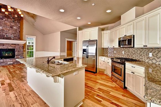 Kitchen - 2000 square foot Craftsman home