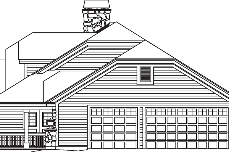 Home Plan - Exterior - Other Elevation 1 for Contemporary House Plan #57-583 - 3 bed, 2.5 bath